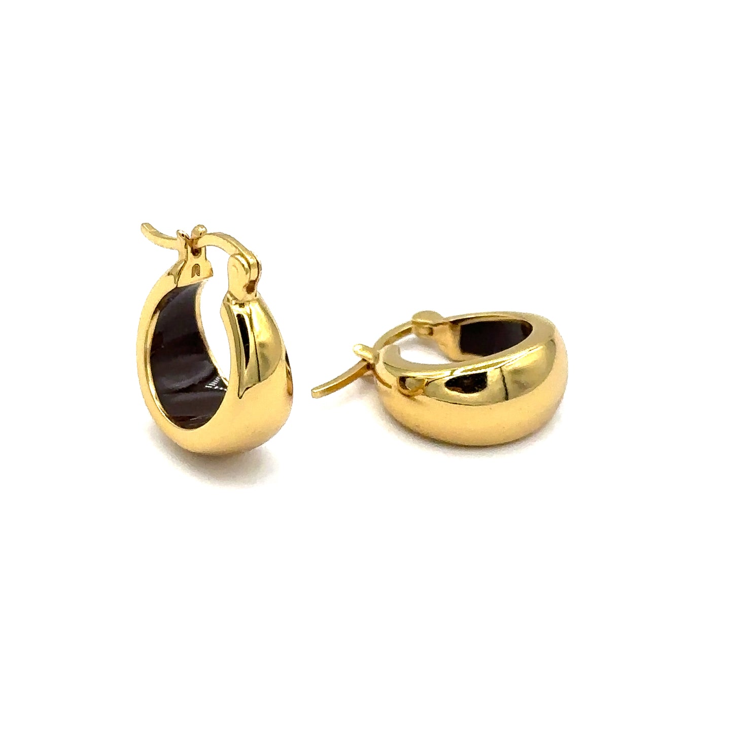 18k Gold Vermeil Muse French Hoop Earrings