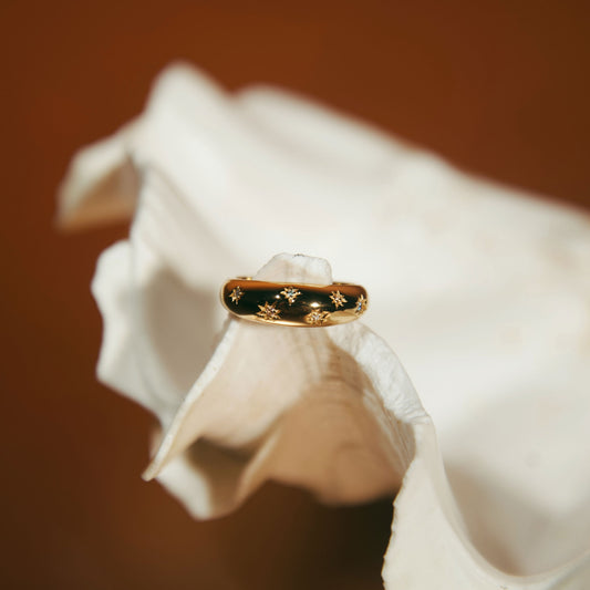 18k Gold Vermeil Starlight Ring